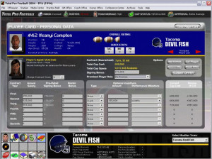 Total Pro Football 2004 - PC