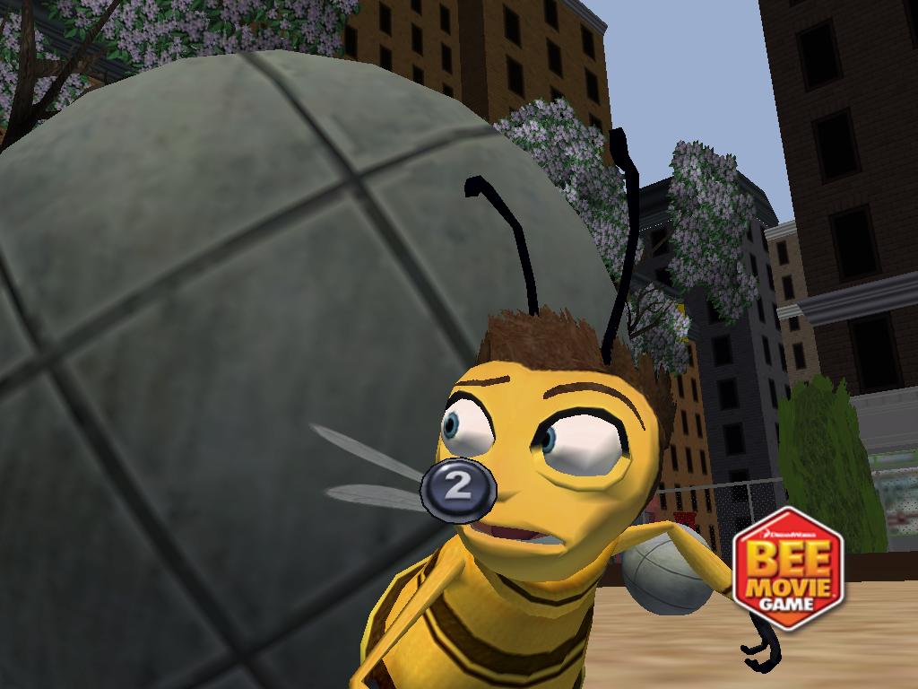 Включи игру пчела. Игра Пчелка би муви. Bee movie медовый заговор игра. Би муви медовый заговор игрушки.