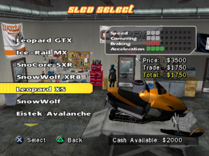 SnoCross 2 Featuring Blair Morgan - PS2