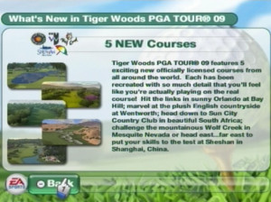 Tiger Woods PGA Tour 09 - Wii